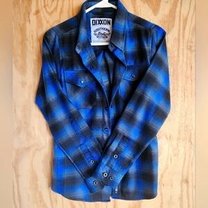 Dixxon Flannel Brand New..Southern Customs Country theme size small